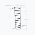 BenchK Gymnastikleiter schwarz BK-721B 4