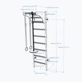 BenchK Gymnastikleiter weiß BK-211W+A204 3