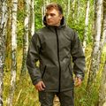 Herren-Angeljacke Pros 285 olivgrün 6