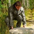 Herren-Angeljacke Pros 285 olivgrün 8