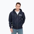 Herren Pitbull West Coast Athletic Kapuzen-Nylonjacke dunkel navy