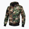 Pitbull West Coast Athletic Herrenjacke mit Kapuze aus Nylon in Waldtarnfarben 7