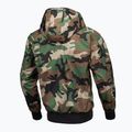 Pitbull West Coast Athletic Herrenjacke mit Kapuze aus Nylon in Waldtarnfarben 8