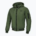 Herren Pitbull West Coast Nimitz Kapuzenjacke oliv