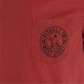 Herren-T-Shirt Pitbull West Coast T-Shirt Circle Dog burgundy 3