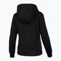 Damen-Sweatshirt Pitbull West Coast Hooded Zip French Terry black 2