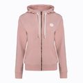 Damen-Sweatshirt Pitbull West Coast Hooded Zip French Terry powder pink