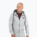 Sweatshirt für Männer Pitbull West Coast Hooded Zip Small Logo F.Terry 220 grey/melange