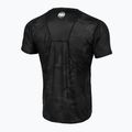 Herren-T-Shirt Pitbull West Coast Performance Mesh Net Camo All Black Camo black camo 2