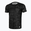 Herren-T-Shirt Pitbull West Coast Performance Dillard Casino black/grey