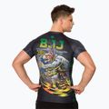 Rashguard für Männer Pitbull West Coast Rash T-S Masters Of BJJ black 3