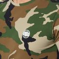 Herren-T-Shirt Pitbull West Coast Slim Fit Lycra Small Logo woodland camo 4