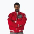 Herren-Jacke Pitbull West Coast Silverwing Padded Varsity red