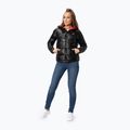 Daunenjacke für Frauen Pitbull West Coast Shine Quilted Hooded black 2