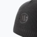 Herren Pitbull Beanie Mills Logo Wintermütze grau 3