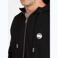 Hoodie mit Reißverschluss Herren Pitbull Small Logo Hooded Zip black 4