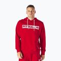 Sweatshirt für Männer Pitbull West Coast Hooded Hilltop Terry Group red