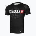 Rashguard für Männer Pitbull West Coast Hilltop Sports Rash black