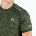 Rashguard für Männer Pitbull West Coast Performance Small Logo olive 4