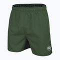 Trainingsshorts für Männer Pitbull West Coast Performance Small Logo olive