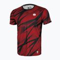 Trainings Shirt Herren Pitbull Mesh Performance Pro Plus Dot Camo II red 4