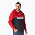 Pitbull West Coast Herrenjacke Loring Zweifarbig Känguru rot/dunkelmarine
