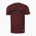 Herren-T-Shirt Pitbull West Coast T-S Classic Boxing burgundy