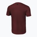 Herren-T-Shirt Pitbull West Coast T-S Classic Boxing burgundy 2