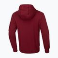 Sweatshirt für Männer Pitbull West Coast Everts Hooded Zip burgundy 2