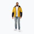 Pitbull West Coast Herren Winterjacke Evergold Hooded Padded gelb/schwarz 2