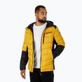Pitbull West Coast Herren Winterjacke Evergold Hooded Padded gelb/schwarz 4