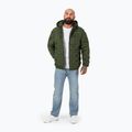 Pitbull West Coast Herren Daunenjacke Firestone oliv 2