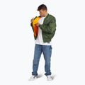 Herren Pitbull West Coast Ma 1 Verano Bomberjacke oliv 3