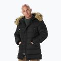 Herren Winterjacke Pitbull West Coast Parka Kingston schwarz