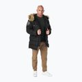 Herren Winterjacke Pitbull West Coast Parka Kingston schwarz 3
