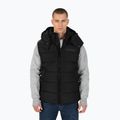 Pitbull West Coast Herren Winterjacke Perseus Hooded Vest schwarz