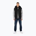 Pitbull West Coast Herren Winterjacke Perseus Hooded Vest schwarz 2