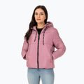 Pitbull West Coast Damen Winterjacke Jenell Quilted Hooded rosa