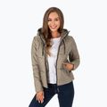 Pitbull West Coast Damen Winterjacke Jenell Quilted Hooded dunkel sand