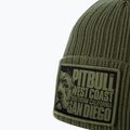 Herren Pitbull Beanie Silvas Blood Dog olive Wintermütze 3