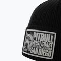 Wintermütze Herren Pitbull Beanie Silvas Blood Dog black 3