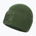 Pitbull West Coast Beanie Logo Einschichtige Manschette olive Wintermütze