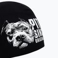 Herren Pitbull Beanie Blood Dog Wintermütze schwarz 3