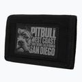 Pitbull Blood Dog Canvas Herrengeldbörse schwarz    Neu