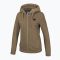 Damen Pitbull West Coast Zip Hilltop Sweatshirt mit Kapuze coyote braun
