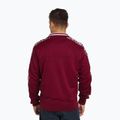 Herren Pitbull West Coast Trainingsjacke Tape Logo Terry Gruppe burgunderrot 3