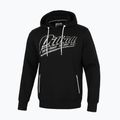 Herren Pitbull West Coast Black Brand Sweatshirt mit Kapuze burgunderrot 4