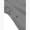 Herren Pitbull West Coast Athletic Logo Hooded Nylon Jacke hellgrau 7