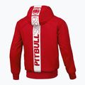 Herren Pitbull West Coast Athletic Hilltop Kapuzen-Nylonjacke rot 2
