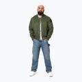 Jacke Herren Pitbull West Coast Ma 1 Logo Flight 2 olive 2